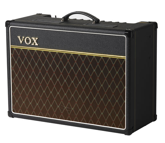 Vox AC15 15 Watt 1x12 Tube Combo Amp with Celestion AlNiCo Blue Speaker AC15C1X