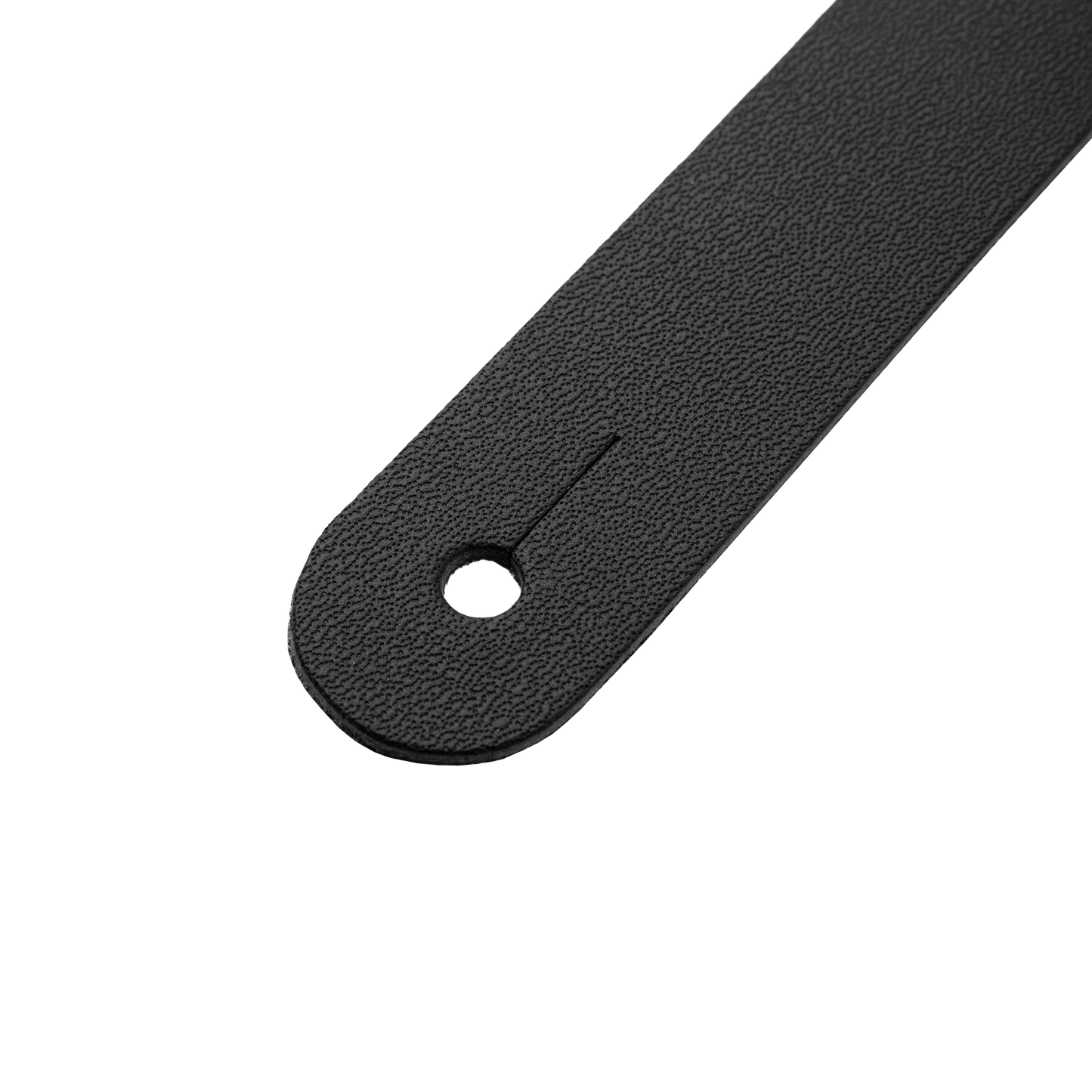 Levy's Amped Leather Series Black Matte Leather Guitar Strap M26PD-BLK-MAT