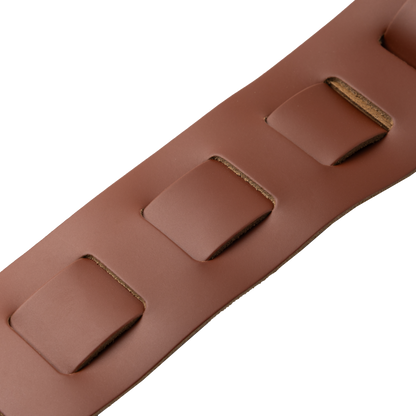 Levy's Walnut Leather Guitar Strap M26PD-WAL-BRN