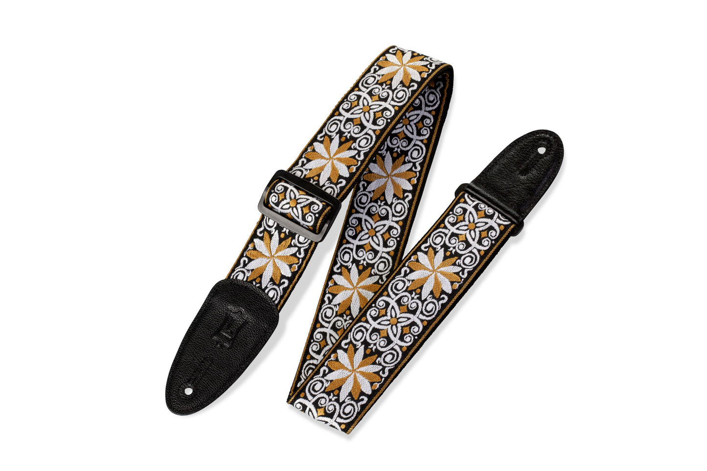 Levy's 60's Hootenanny Jacquard Weave Guitar Strap With Polypropylene Backing M8HT-13