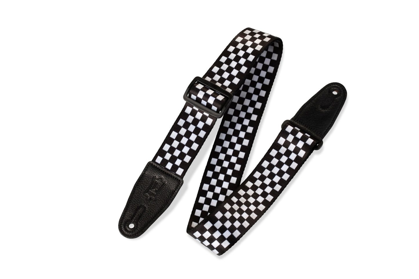 Levy's Graphic Waves Series Checkboard Poly Print Guitar Strap MP-28