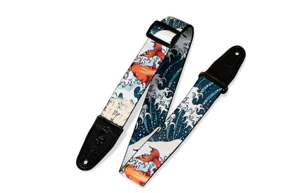 Levy's Eastern Harmony Series Sublimination Polyester Guitar Strap MPD2-016