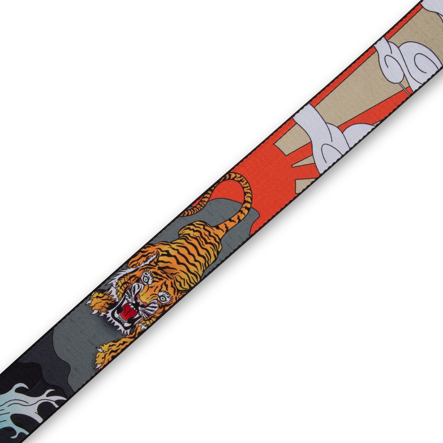 Levy's Eastern Harmony Series Tiger Poly Guitar Strap MPD2-124