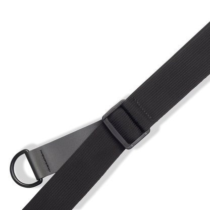 Levy's 3" Ergonomic Garment Leather Guitar Strap with Suede Backing & Padding MRHSS-BLK