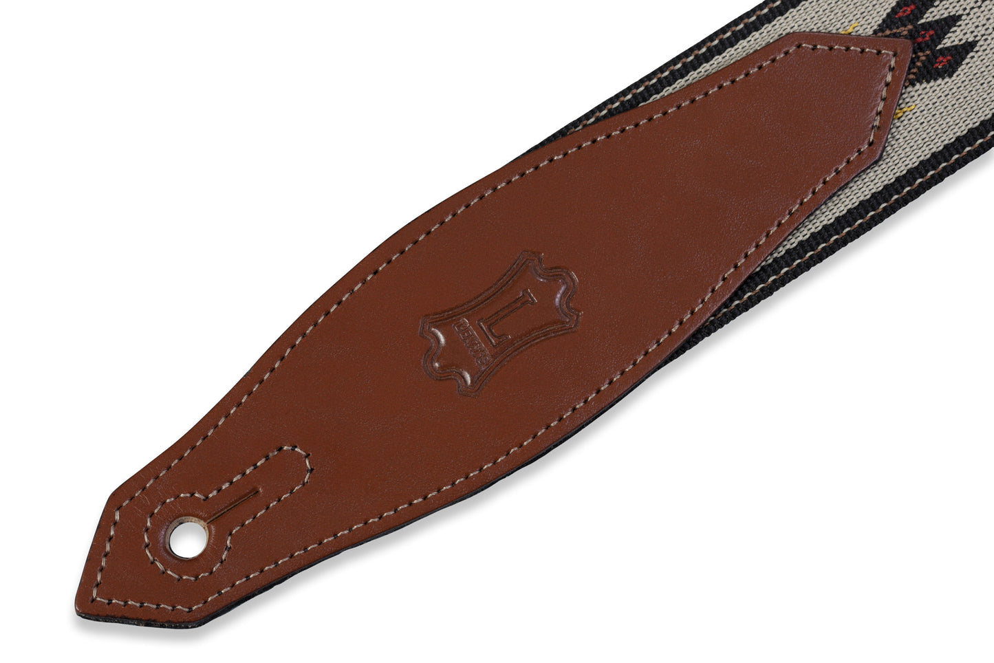 Levy's Tribal Rhythms Series Arrow Pattern Guitar Strap MSSN80-TAN