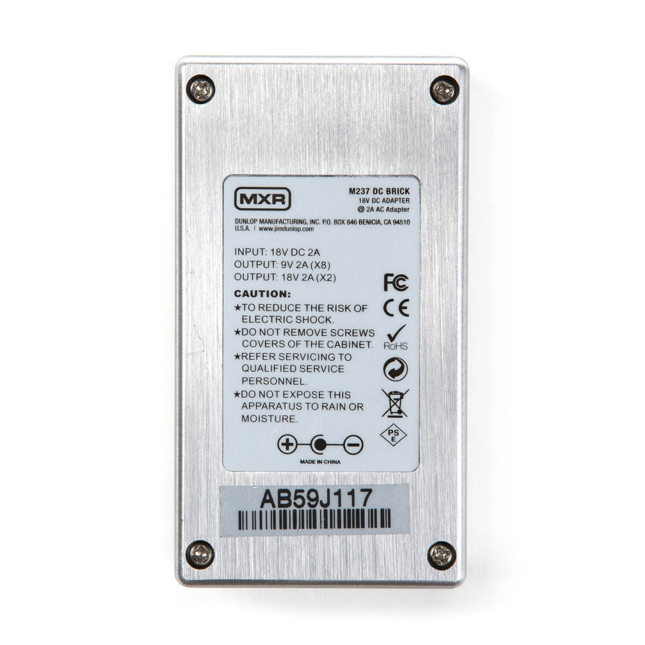 Dunlop MXR M237 - DC Brick Power Supply