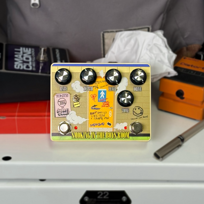 Summer School Electronics x Super Cool Pedals Smoking in the Boys Room Pedal