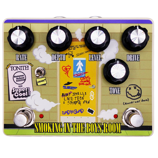 Summer School Electronics x Super Cool Pedals Smoking in the Boys Room Pedal