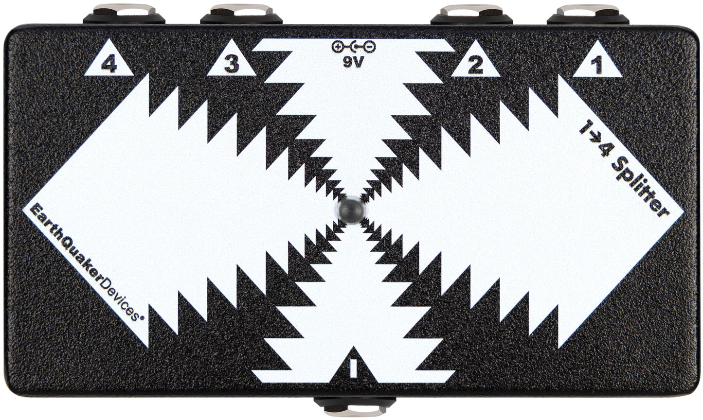 EarthQuaker Devices One to Four Splitter Utility Pedal