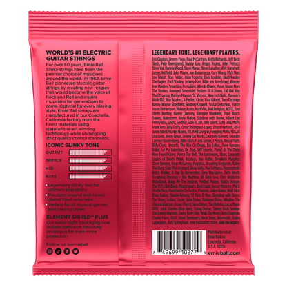 Ernie Balll 2226 Burly Slinky Electric Guitar Strings 11-52