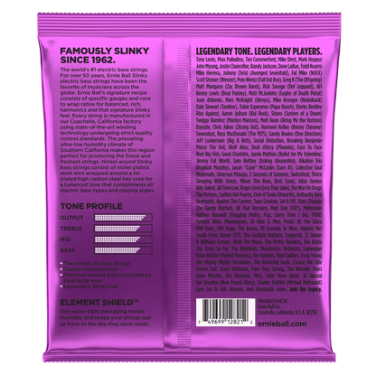 Ernie Ball Power Slinky 5-String Nickel Wound Electric Bass Strings - 50-135 Gauge - 2821