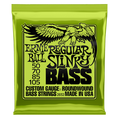 Ernie Ball Regular Slinky Nickel Wound Electric Bass Strings - 50-105 Gauge - 2832