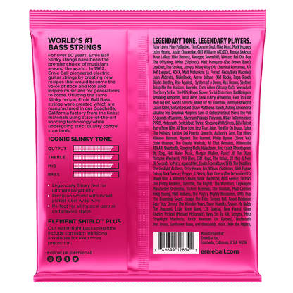 Ernie Ball Super Slinky Nickel Wound Electric Bass Strings - 45-100 Gauge - 2834