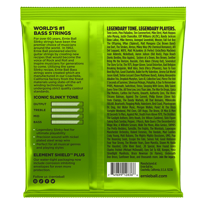 Ernie Ball Regular Slinky 5-String Nickel Wound Electric Bass Strings - 45-130 Gauge - 2836