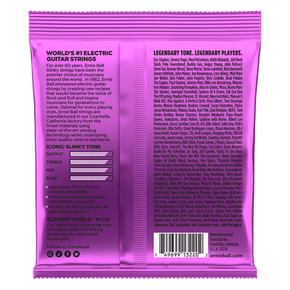 Ernie Ball Power Slinky Nickel Wound Electric Guitar Strings 11-48 Gauge - 3 Pack