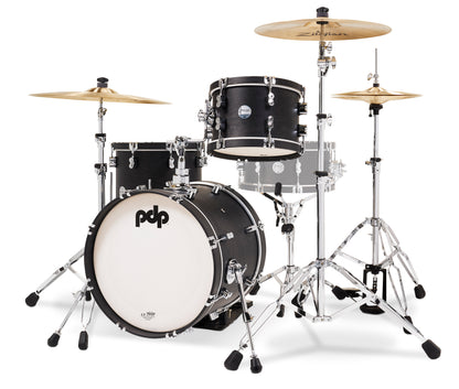 PDP Concept Classic Series 3-Piece Bop Shell Pack, Ebony PDCC1803EE