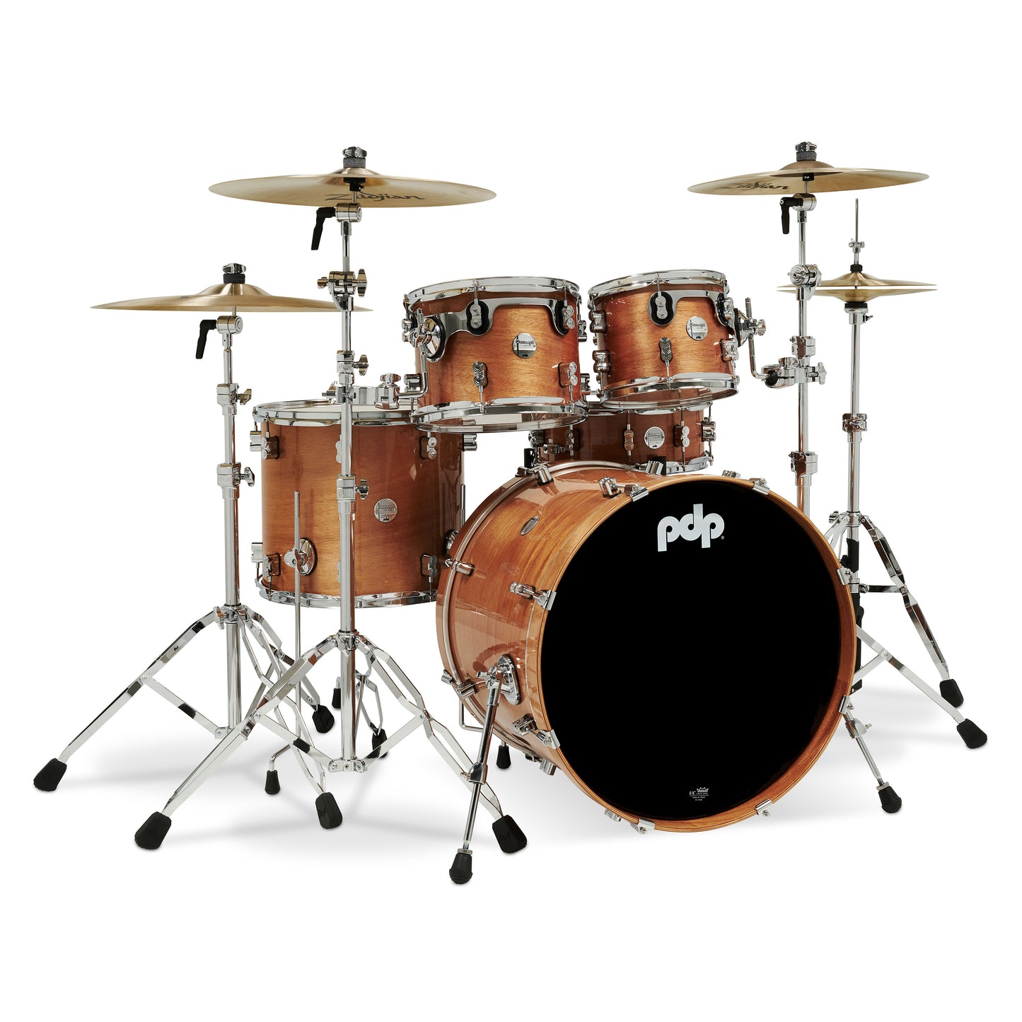 PDP Concept Exotic Series 5-Piece Maple Shell Pack, Honey Mahogany PDCMX2215HM