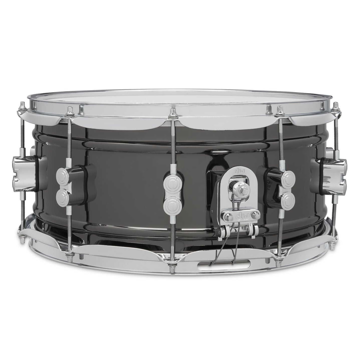 PDP Concept Series Metal Snare, 6.5x14, Black Nickel Over Steel w/Chrome Hardware PDSN6514BNCR