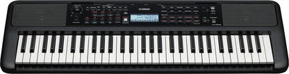 Yamaha PSRE383 61-Key Mid-range Portable Keyboard with Power Supply