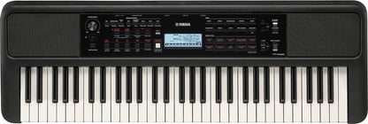 Yamaha PSRE383 61-Key Mid-range Portable Keyboard with Power Supply
