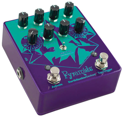 EarthQuaker Devices Pyramids Stereo Flanger Effect Pedal