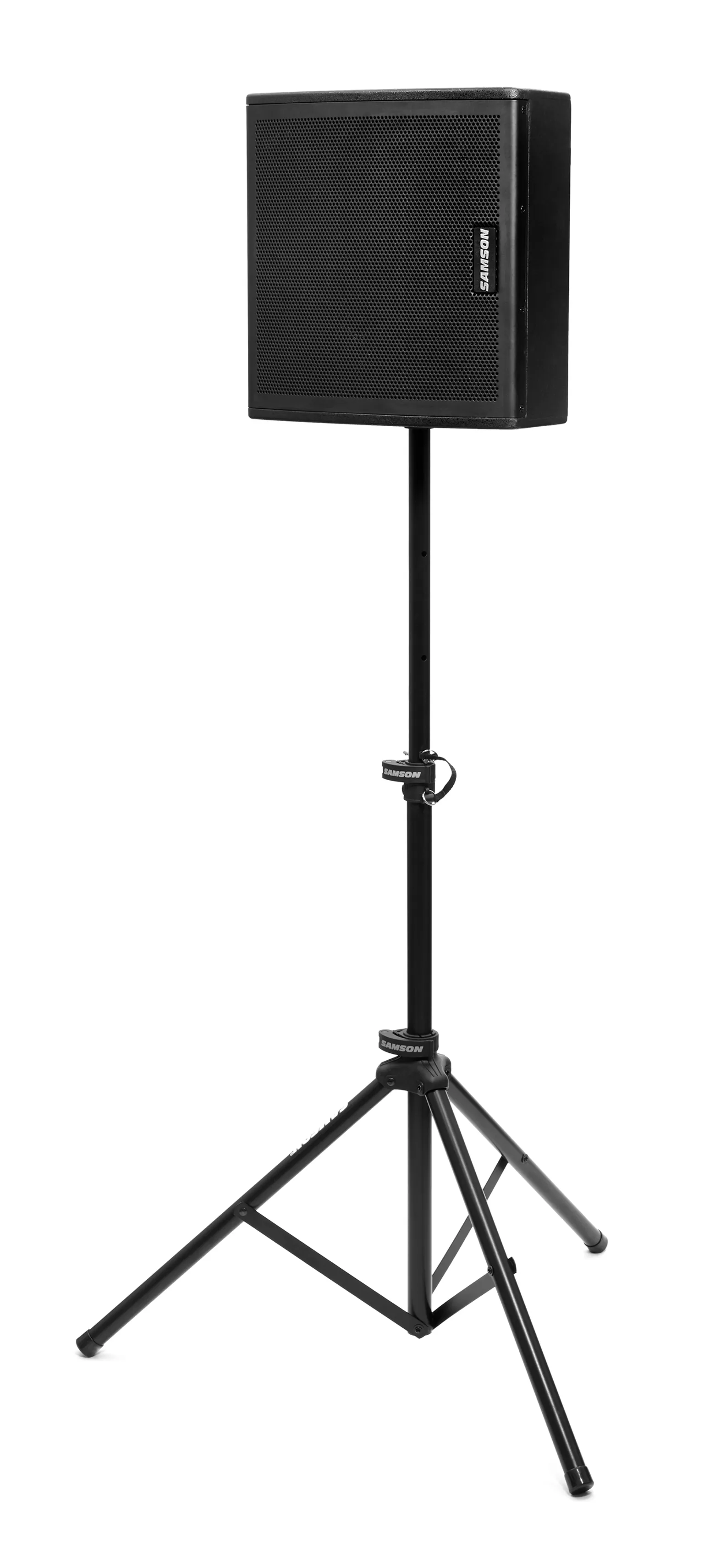 SAMSON RSXM10A 10" 800-Watt Coaxial Powered Stage Monitor - Poppa's Music 