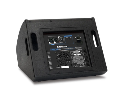 SAMSON RSXM10A 10" 800-Watt Coaxial Powered Stage Monitor - Poppa's Music 