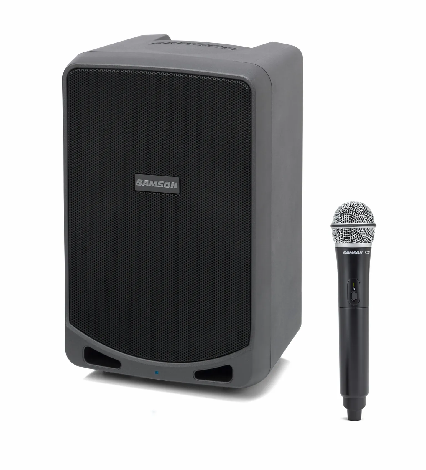 SAMSON Expedition XP106w Rechargeable Portable PA with Handheld Wireless System - Poppa's Music 