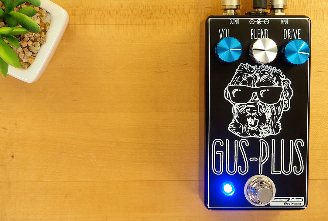 Summer School Electronics Gus-Plus Bass Overdrive Pedal