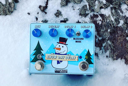 Summer School Electronics Snow Day Delay Pedal
