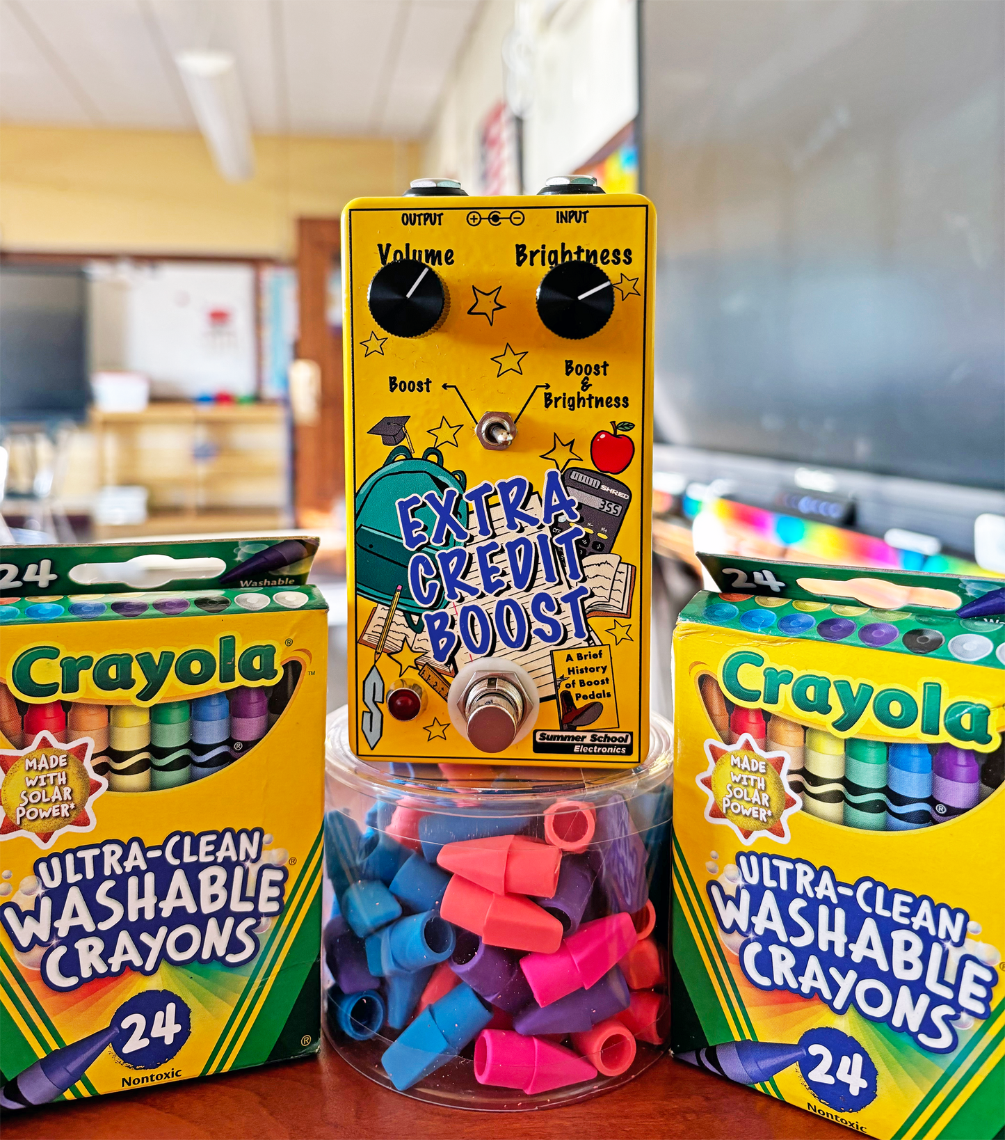 Summer School Electronics Extra Credit Boost Pedal