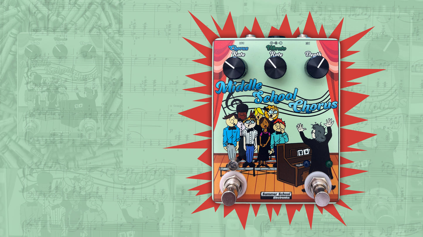 Summer School Electronics Middle School Chorus Pedal