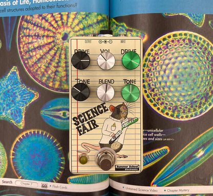 Summer School Electronics Science Fair Distortion/Overdrive Pedal