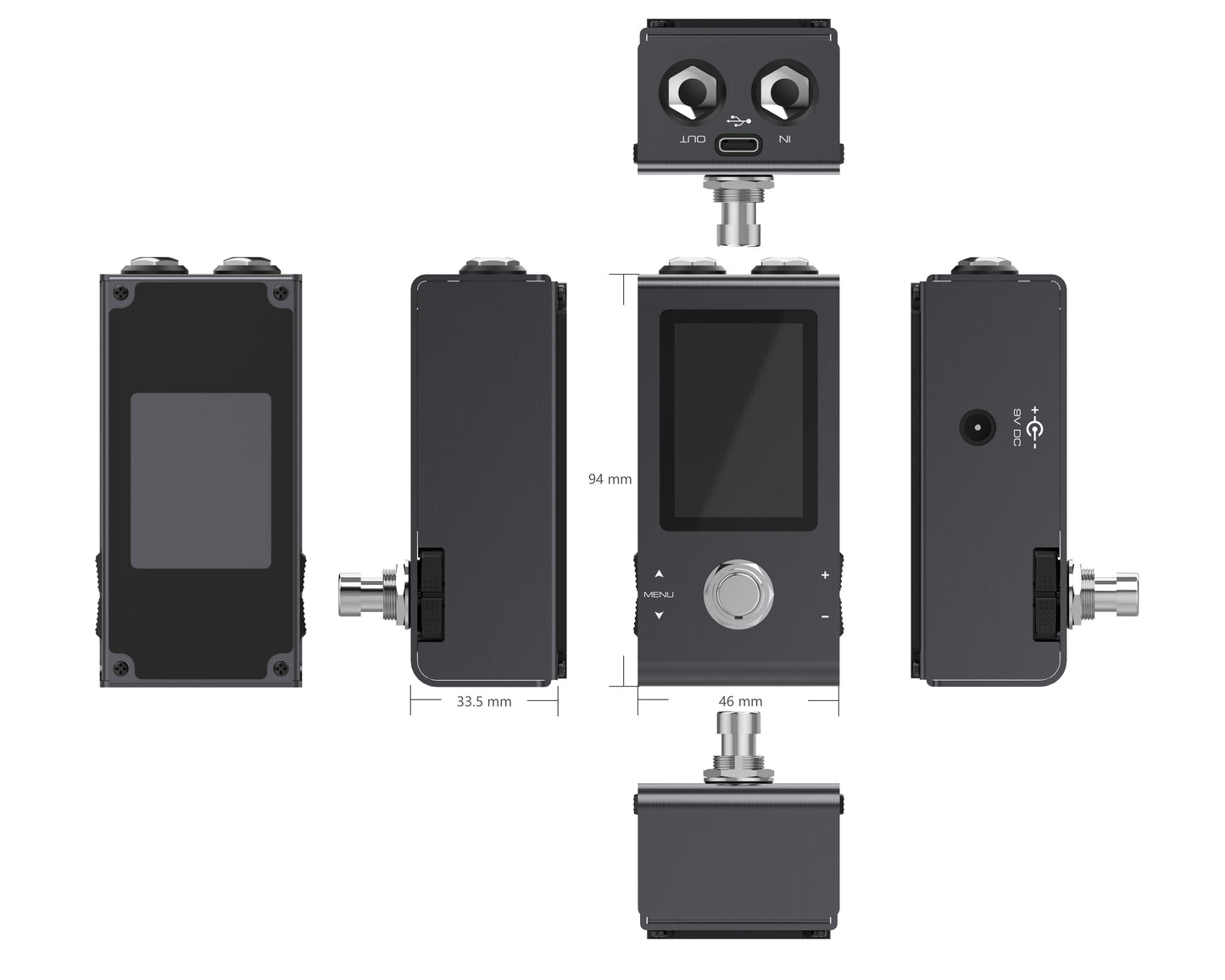 Peterson StroboStomp Mini SSMINI Guitar Strobe Tuner Pedal