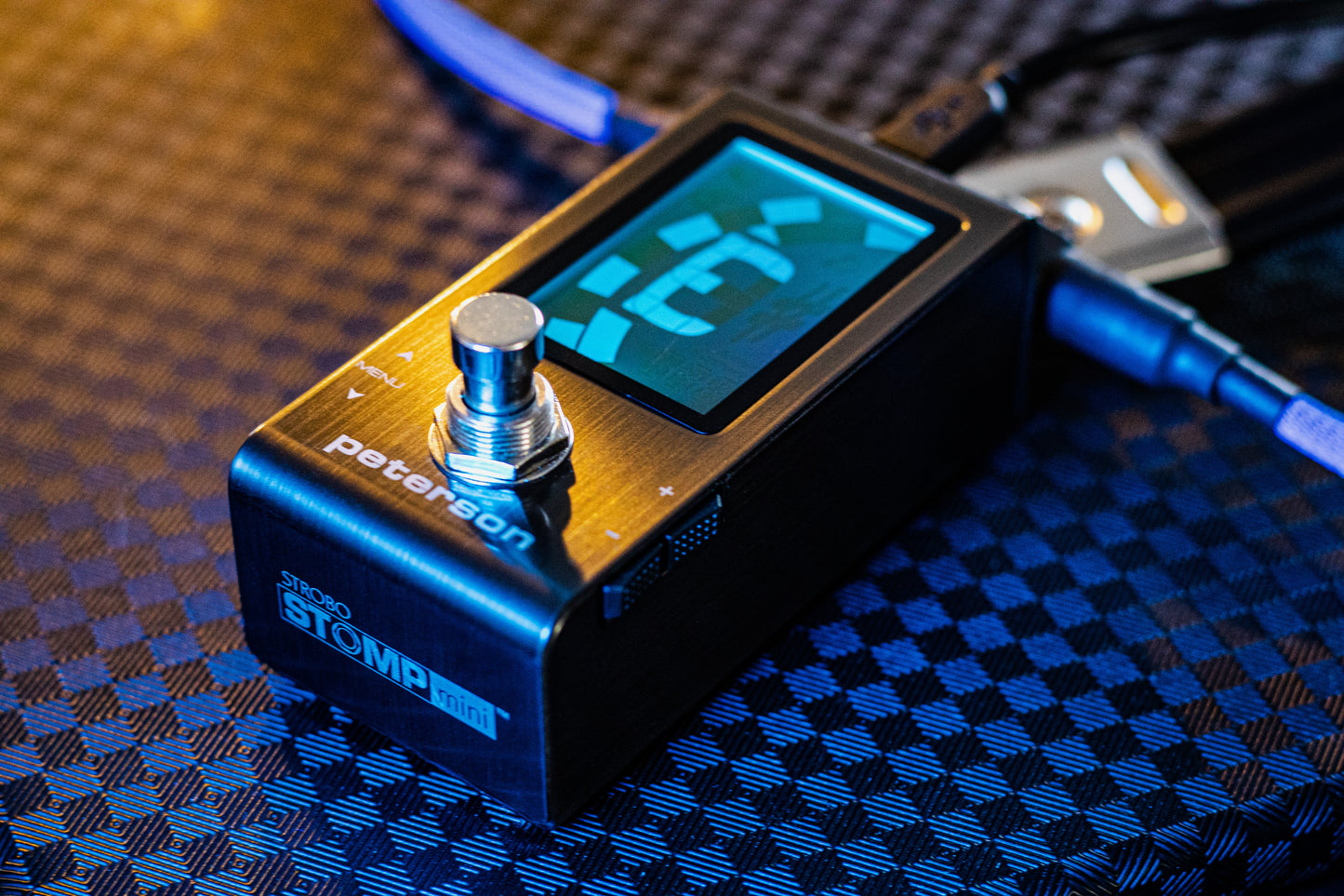 Peterson StroboStomp Mini SSMINI Guitar Strobe Tuner Pedal