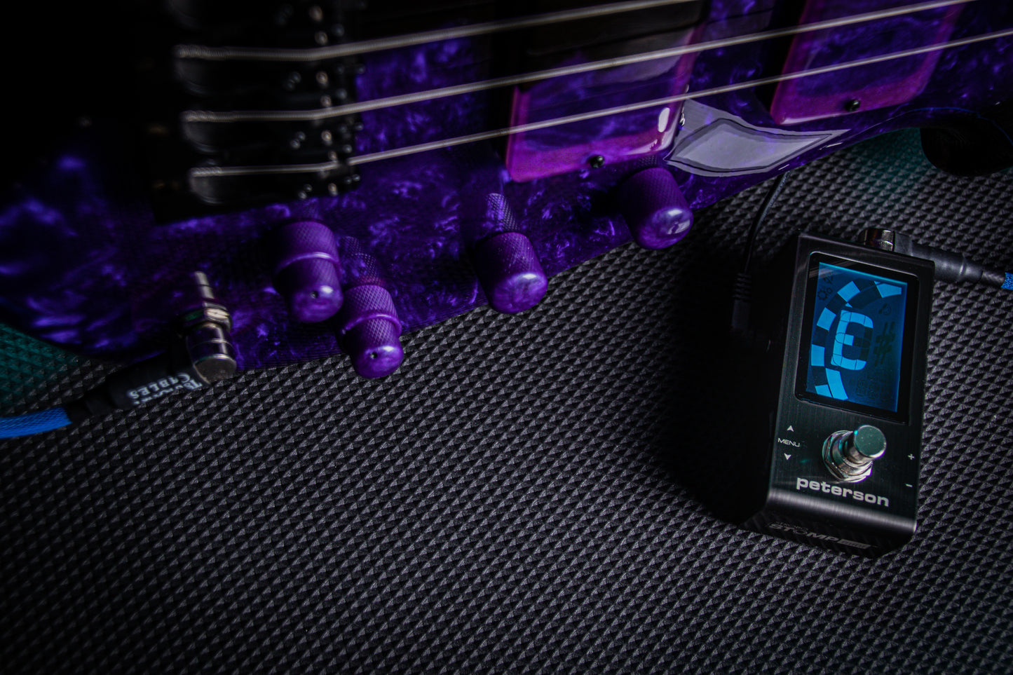 Peterson StroboStomp Mini SSMINI Guitar Strobe Tuner Pedal