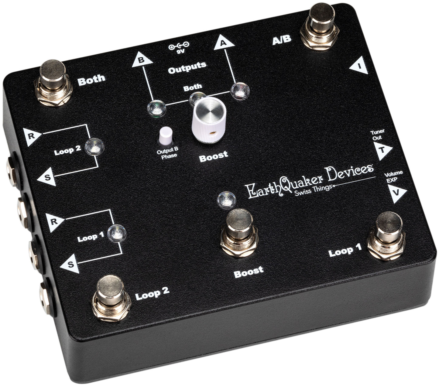 EarthQuaker Devices Swiss Things Pedalboard Reconciler Effect Pedal