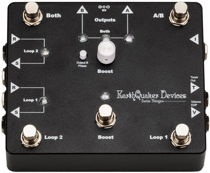 EarthQuaker Devices Swiss Things Pedalboard Reconciler Effect Pedal