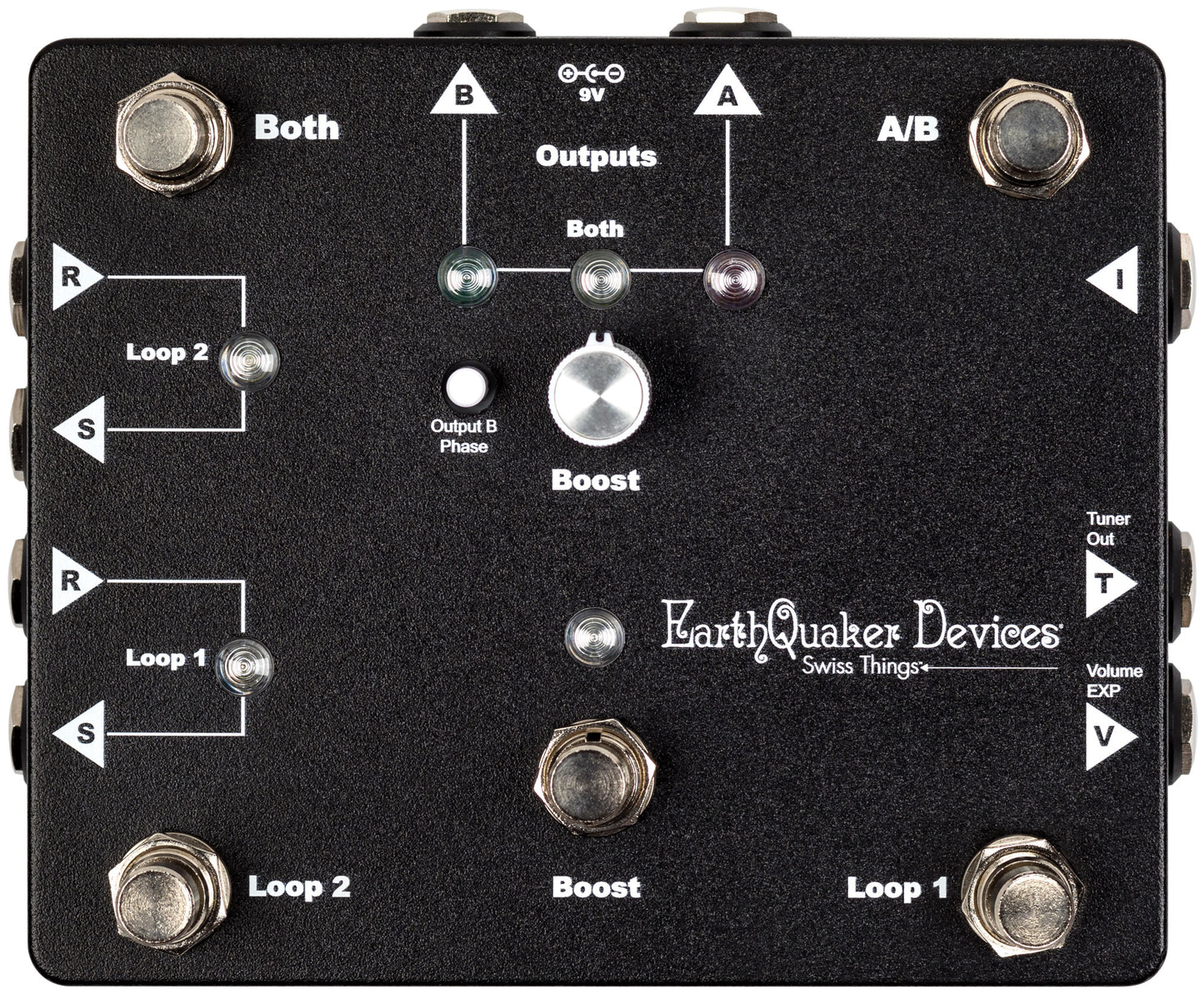 EarthQuaker Devices Swiss Things Pedalboard Reconciler Effect Pedal