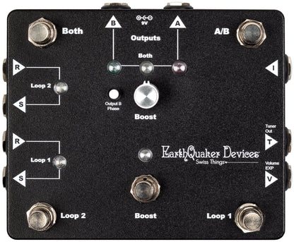 EarthQuaker Devices Swiss Things Pedalboard Reconciler Effect Pedal