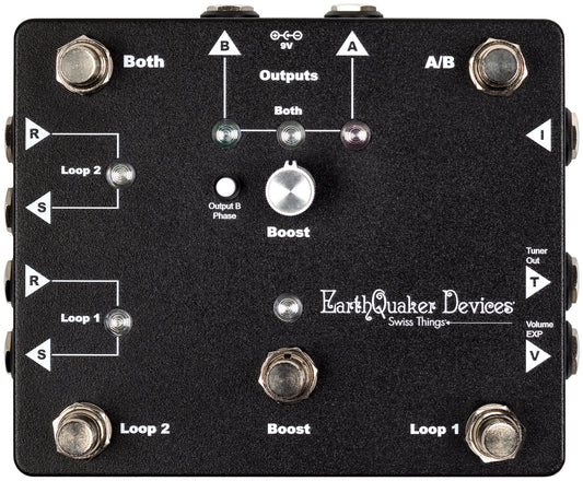 EarthQuaker Devices Swiss Things Pedalboard Reconciler Effect Pedal
