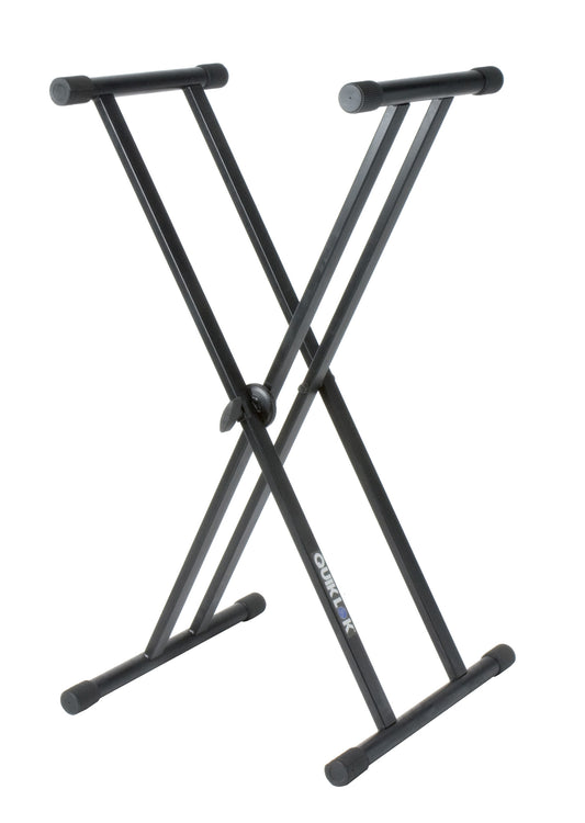Quik Lok T-20BK X Stand for Keyboard. Single Tier Double Brace