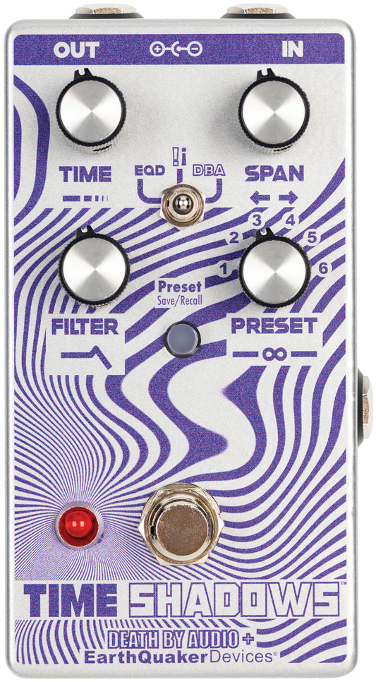 EarthQuaker Devices Time Shadows Subharmonic Multi-Delay Resonator V2 Effect Pedal