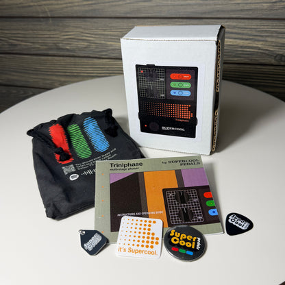 SuperCool Pedals The Triniphase Rotary Phaser Pedal