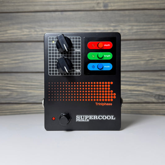 SuperCool Pedals The Triniphase Rotary Phaser Pedal