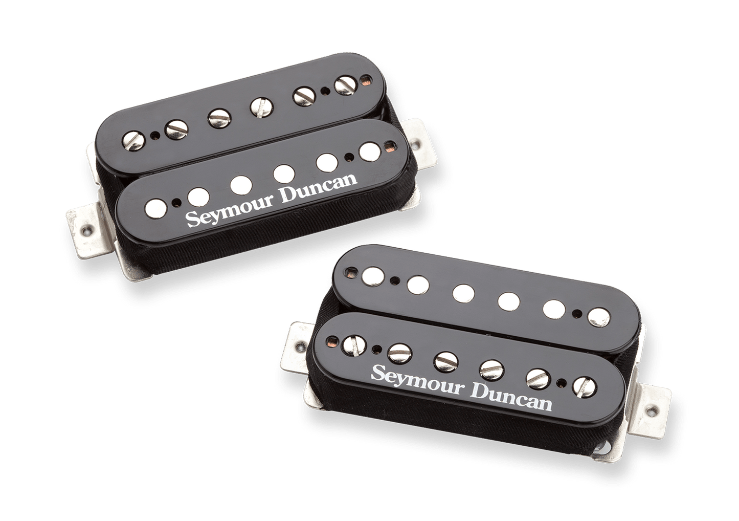 Seymour Duncan Mayhem Distortion Humbucker Set, Black Bobbins