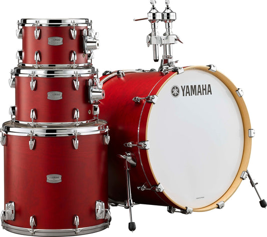 Yamaha TMP2F56CAS Tour Custom 5-piece Shell Pack (Matching Snare) - Candy Apple Satin