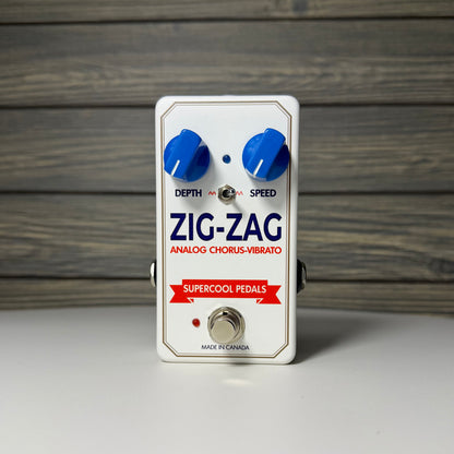 Supercool Pedals ZIG-ZAG Analog Chorus-Vibrato Pedal
