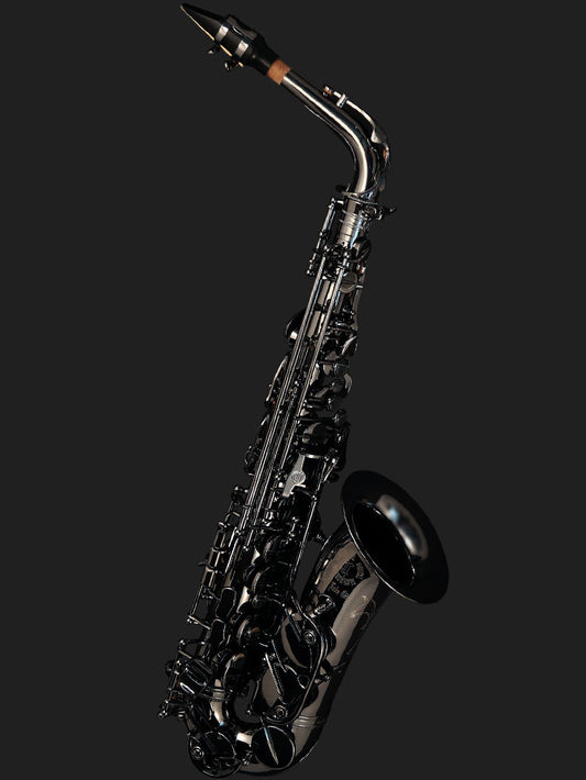 Cannonball Big Bell Stone Series Alto Saxophone Black Finish - A4-B