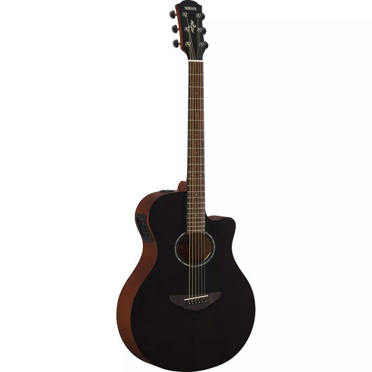 Yamaha APX600M SMB Thin-line Cutaway Matte Smoky Black